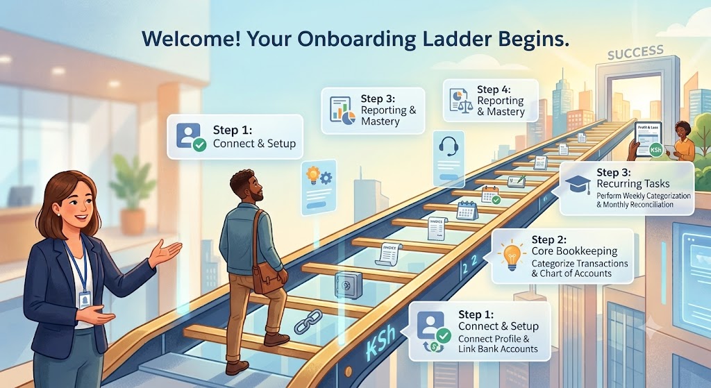 Rocketbookeepers Onboarding Process